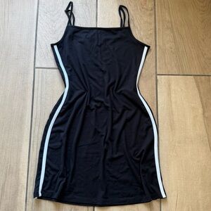 Sporty Black Dress